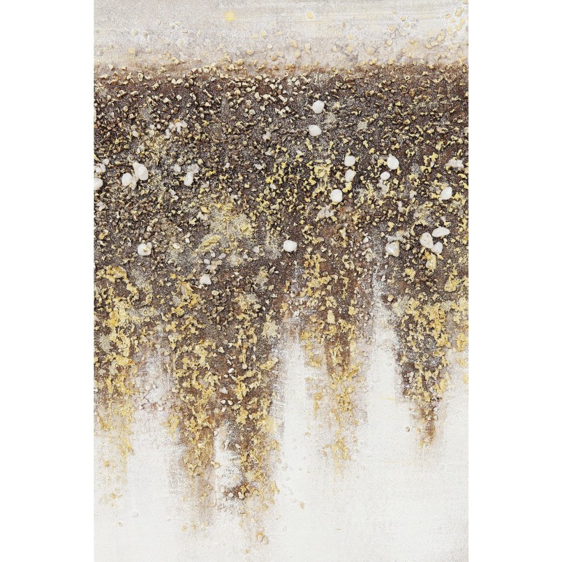 Oil Painting Abstract Fields 55x75cm Kare Design