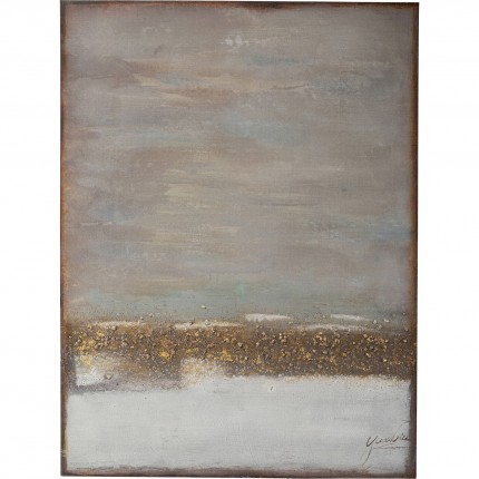 Peinture à l'huile Abstract Horizon 55x75cm Kare Design