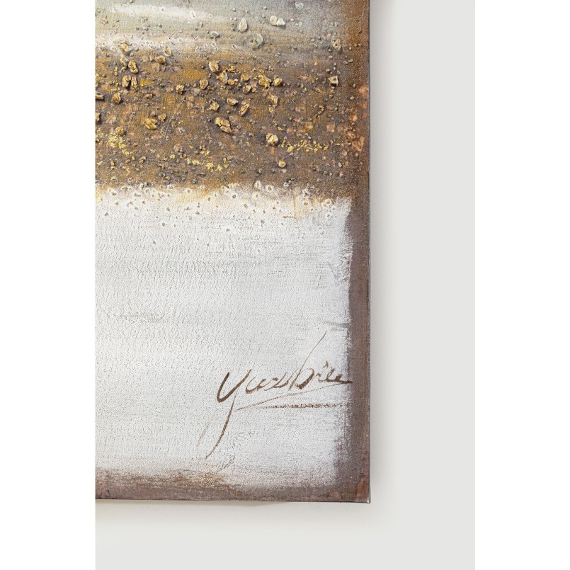 Oil Painting Abstract Horizon 55x75cm Kare Design