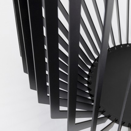 Table d'appoint Corinne 40cm noire Kare Design