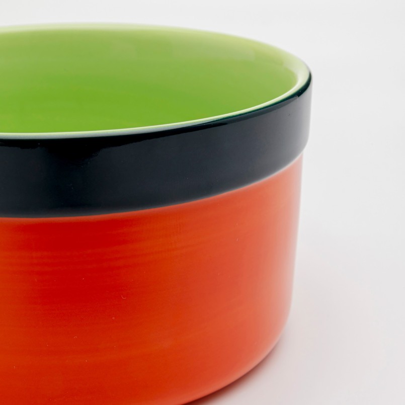 Bowl Capri Ø11cm orange (4/set) Kare Design