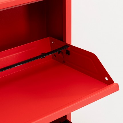 Shoe Container Caruso red 3 drawers Kare Design