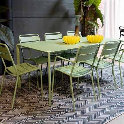 Chaise de jardin Twist verte Kare Design