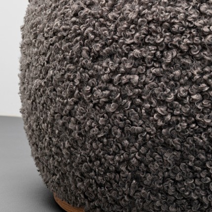 Stool Pebble Boucle 81cm grey Kare Design