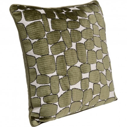 Coussin Pebbles vert Kare Design