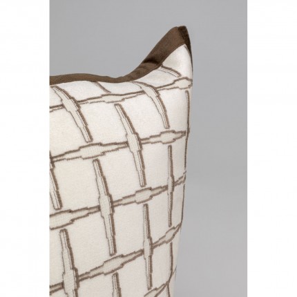 Cushion Chain cream and brown Kare Design