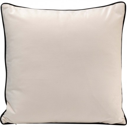 Coussin Jacky noir et blanc Kare Design