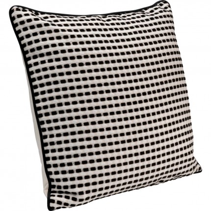 Cushion Jacky black and white Kare Design