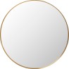 Wall Mirror Simply Ø90cm brass Kare Design