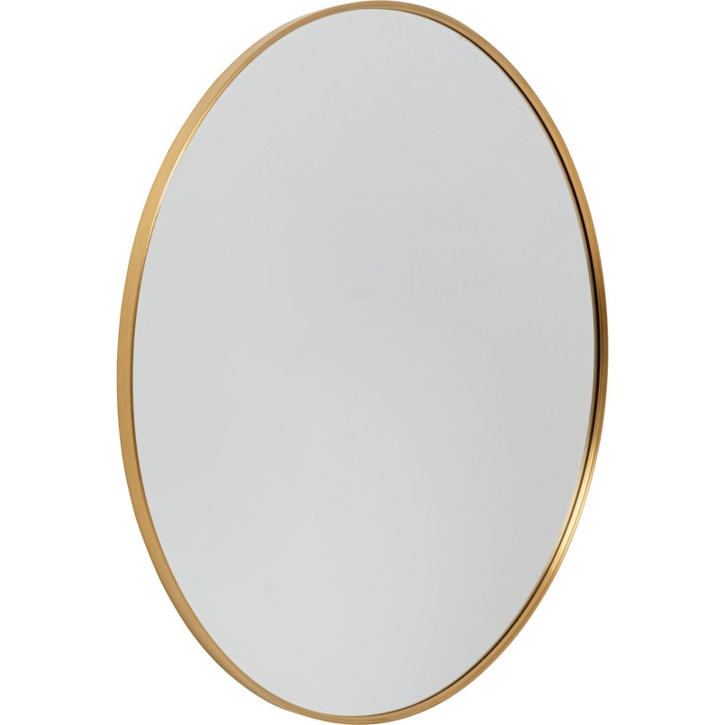 Wall Mirror Simply Ø90cm brass Kare Design