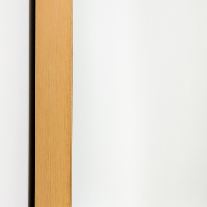 Miroir rectangulaire en laiton - Simply - Kare Design