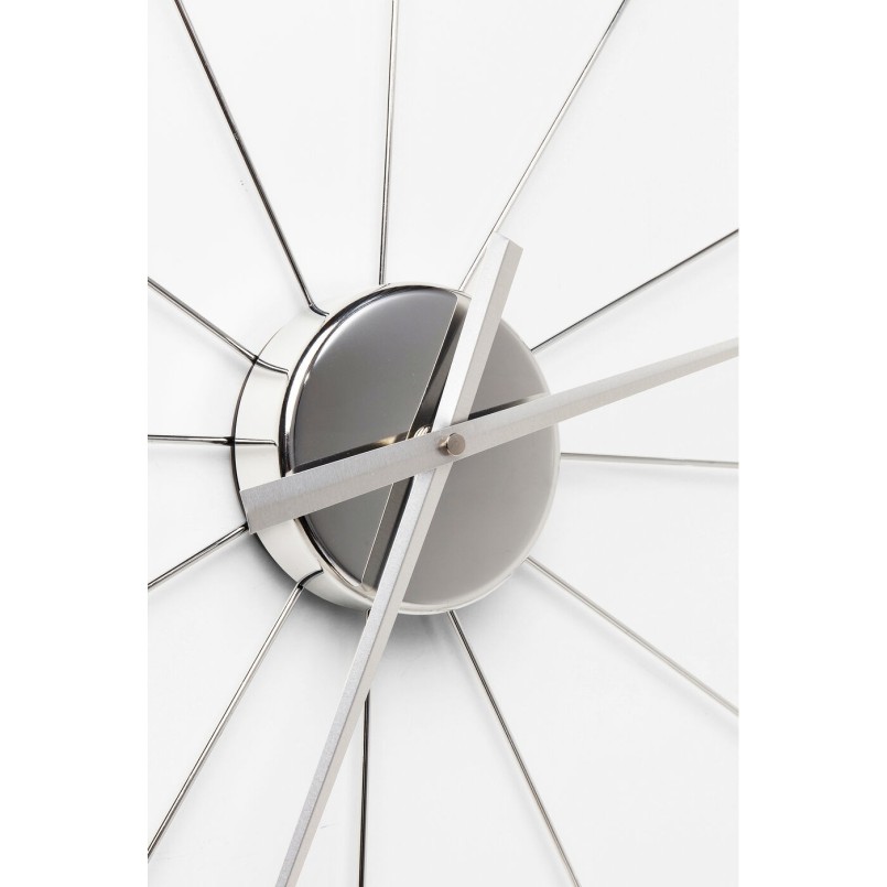 Chrome ball wall clock - Like Umbrella - Kare Design