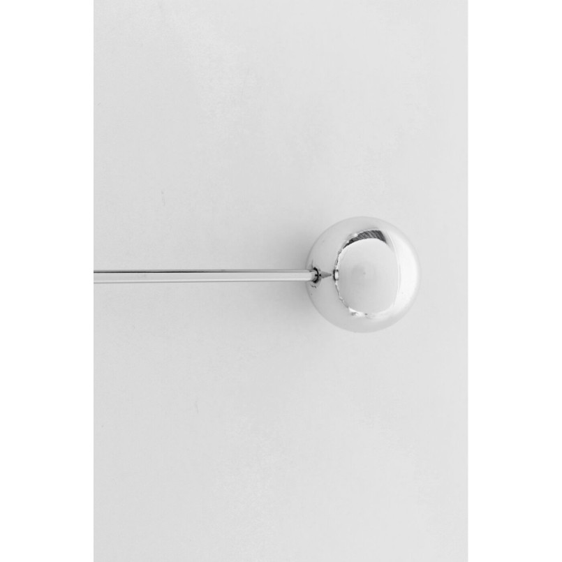 Chrome ball wall clock - Like Umbrella - Kare Design