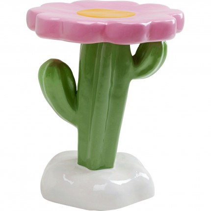 Table d'appoint fleur cactus Kare Design