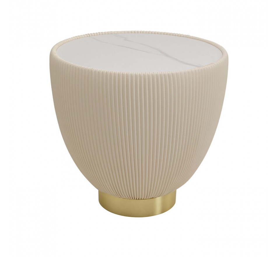 Table d'appoint Endless Vegas 47cm blanche Kare Design Table d'appoint Endless Vegas 47cm blanche Kare Design