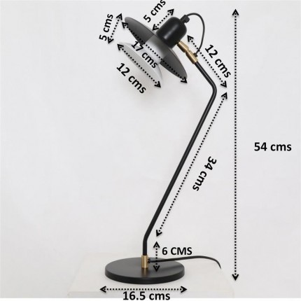 Lampe Speaker noire Kare Design