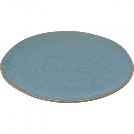 Assiettes Organic 26cm bleues set de 4 Kare Design