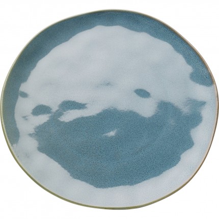 Assiettes Organic 26cm bleues set de 4 Kare Design