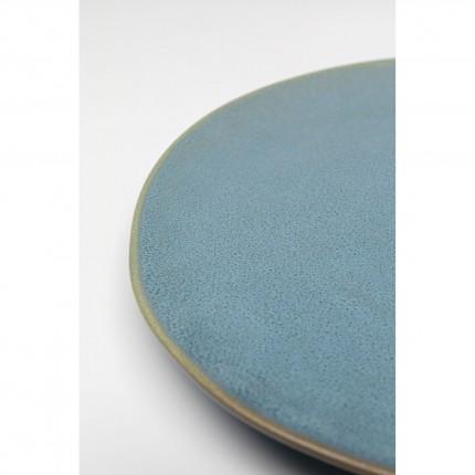Assiettes Organic 26cm bleues set de 4 Kare Design