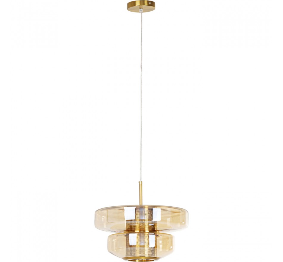 Suspension Arcadia 34cm ambrée Kare Design Suspension Arcadia 34cm ambrée Kare Design