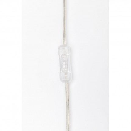 Lampe Aura 30cm fumée Kare Design