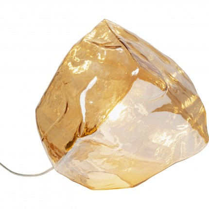 Lampe Aura 30cm ambrée Kare Design