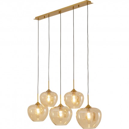 Pendant Lamp Sphere 5 amber Kare Design