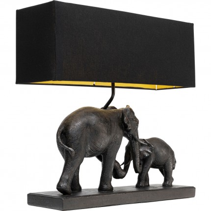 Table Lamp elephant family Kare Design