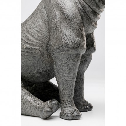 Table lamp grey sitting rhino Kare Design