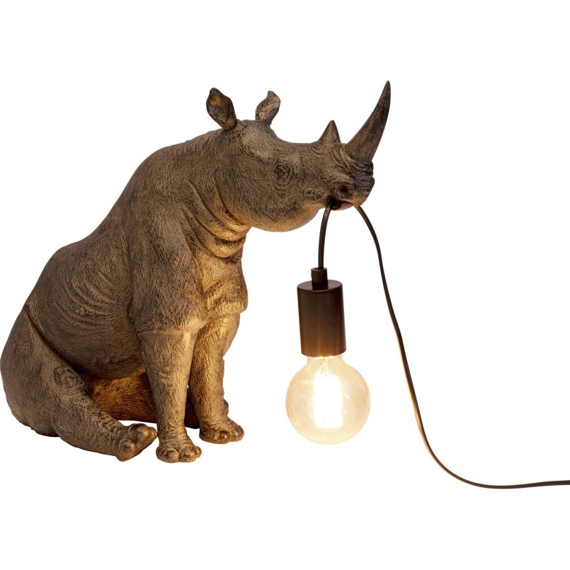 Lampe à poser Sitting Rhino 42cm