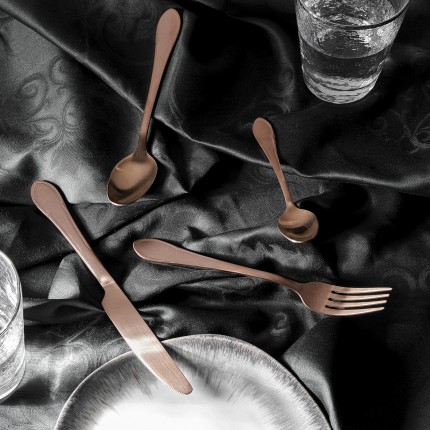 Cutlery Cucina copper (16-part) Kare Design