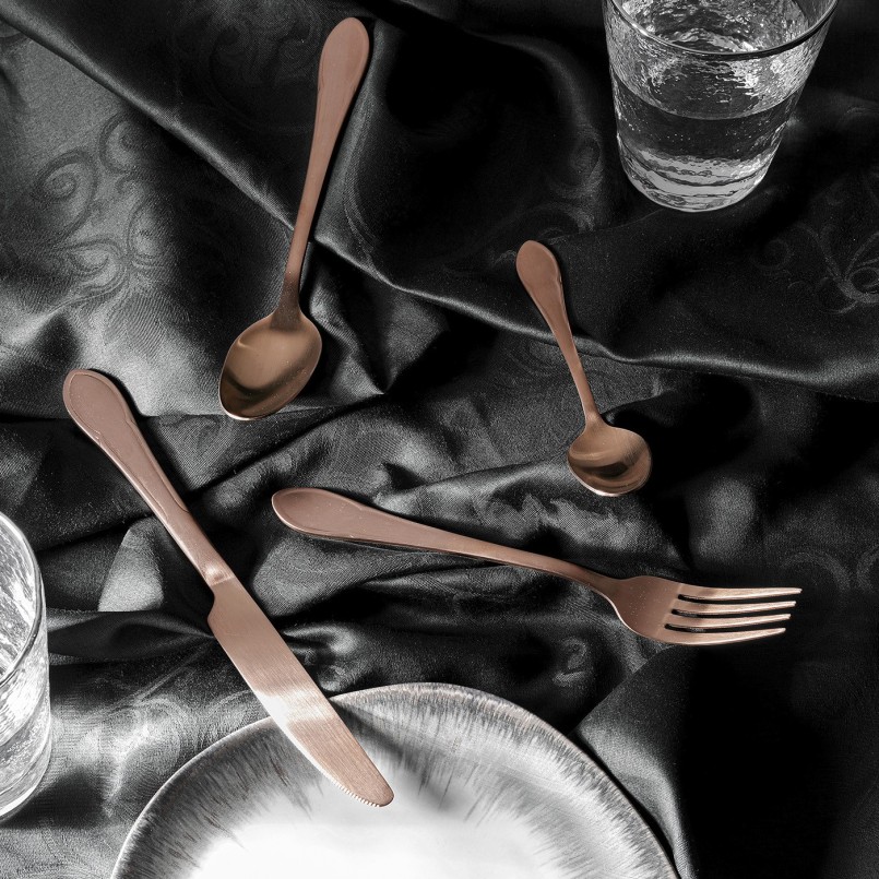 Copper steel cutlery - Cucina - Kare Design