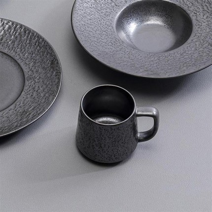 Mug Cosmos black (4/set) Kare Design