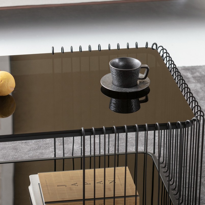 Black espresso cups - Cosmos - Kare Design