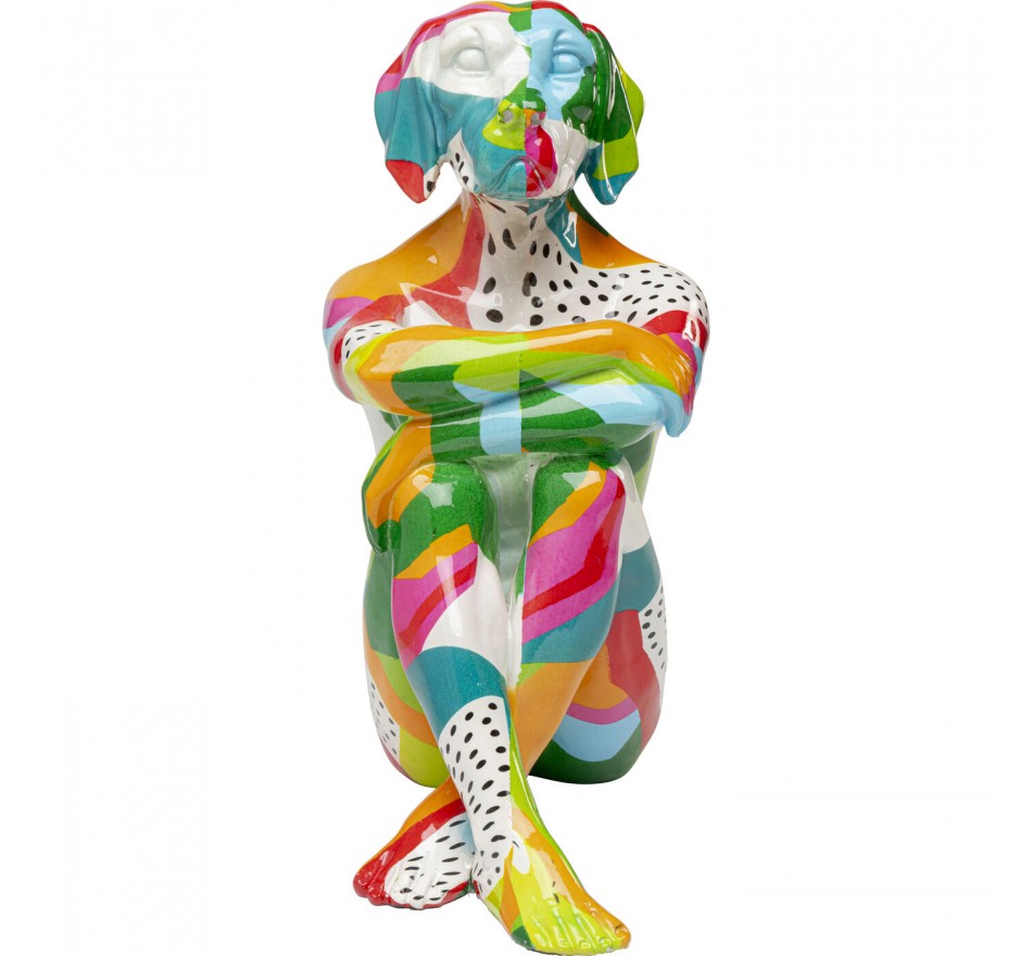 Déco chien pois 32cm Kare Design Déco chien pois 32cm Kare Design