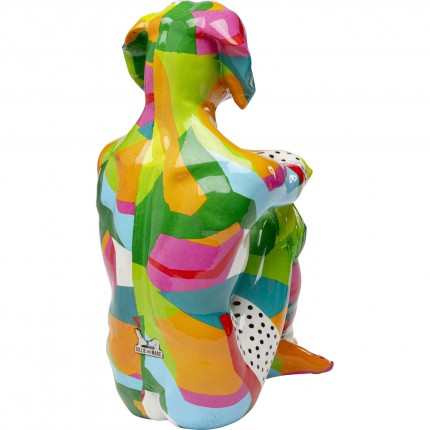 Déco chien pois 32cm Kare Design