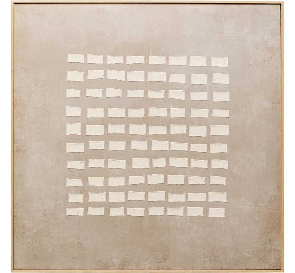 Tableau Frame Art Row 100x100cm beige Kare Design Tableau Frame Art Row 100x100cm beige Kare Design
