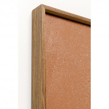 Tableau Frame Art Row 100x100cm marron Kare Design