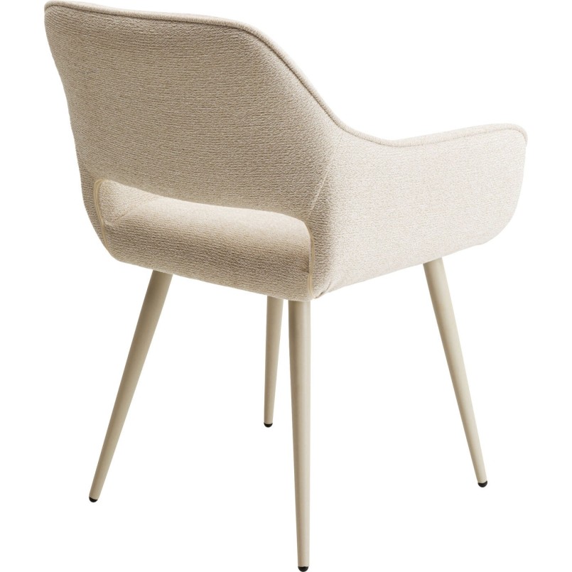 Chaise a. acc. San Francisco crème