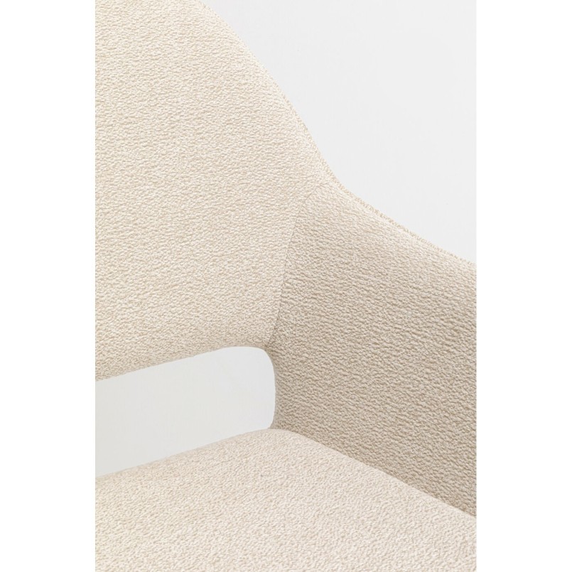 Chaise a. acc. San Francisco crème