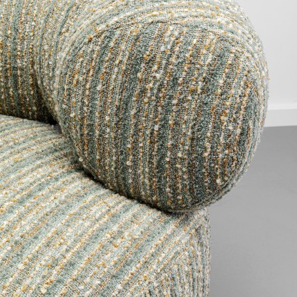 Fauteuil pivotant Couture vert Kare Design