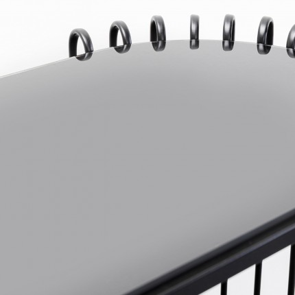 Console Wire 81x37cm noire Kare Design