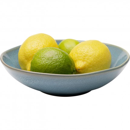 Plate Deep Organic Ø22cm blue (4/Set) Kare Design