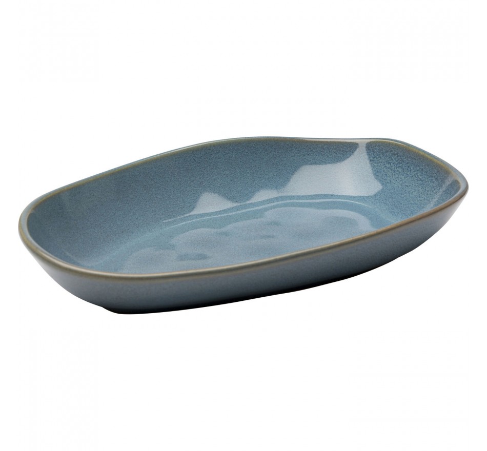 Plates Organic 25cm blue (4/set) Kare Design Plates Organic 25cm blue (4/set) Kare Design