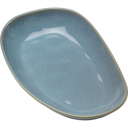 Assiettes Organic 25cm bleues set de 4 Kare Design