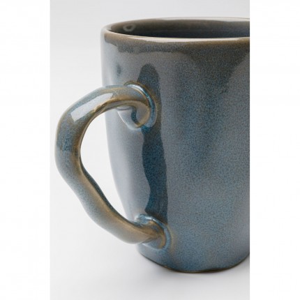 Mug Organic blue (4/set) Kare Design