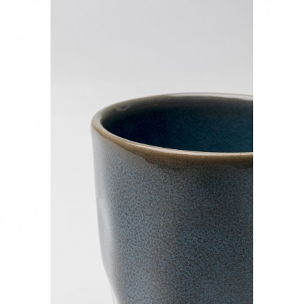 Mugs Organic bleus set de 4 Kare Design