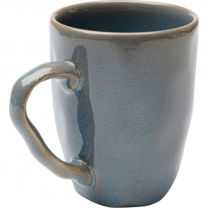 Mugs Organic bleus set de 4 Kare Design