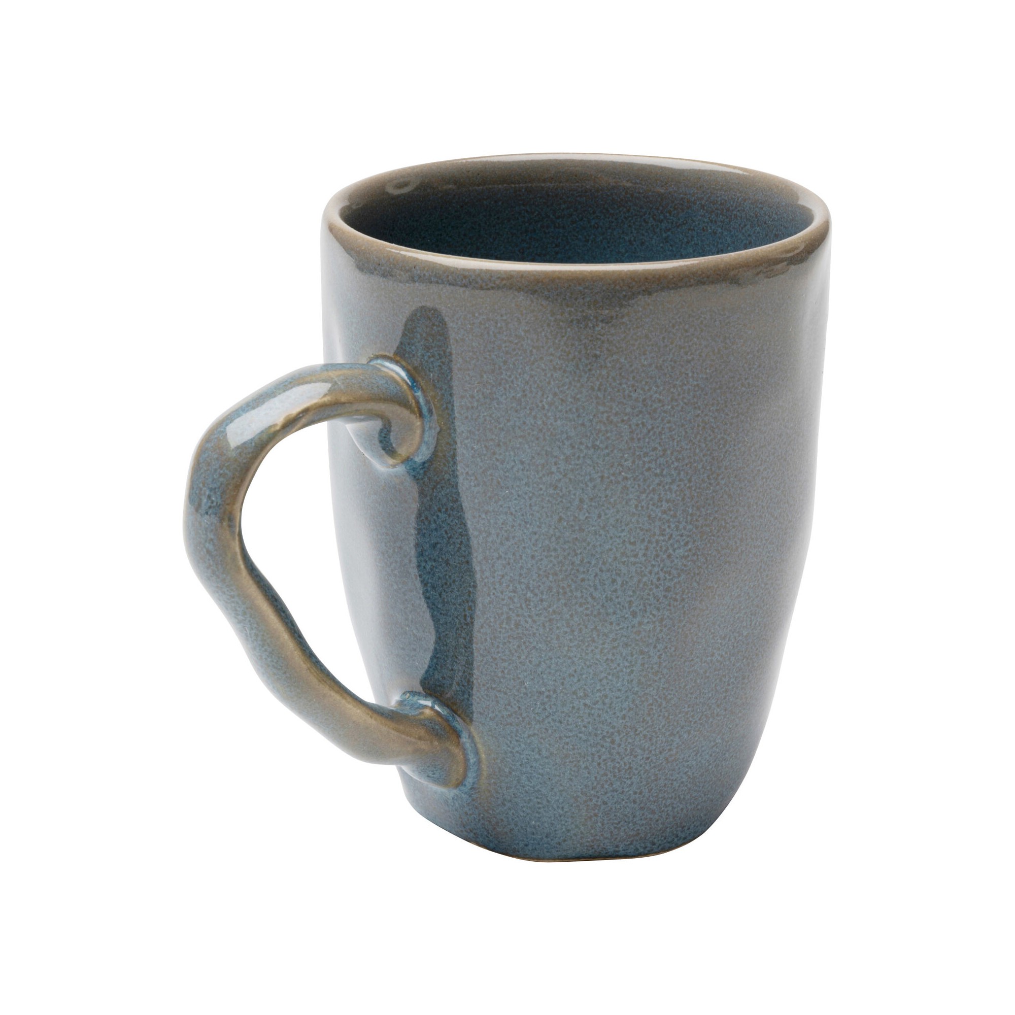 Mugs Organic bleus set de 4 Kare Design