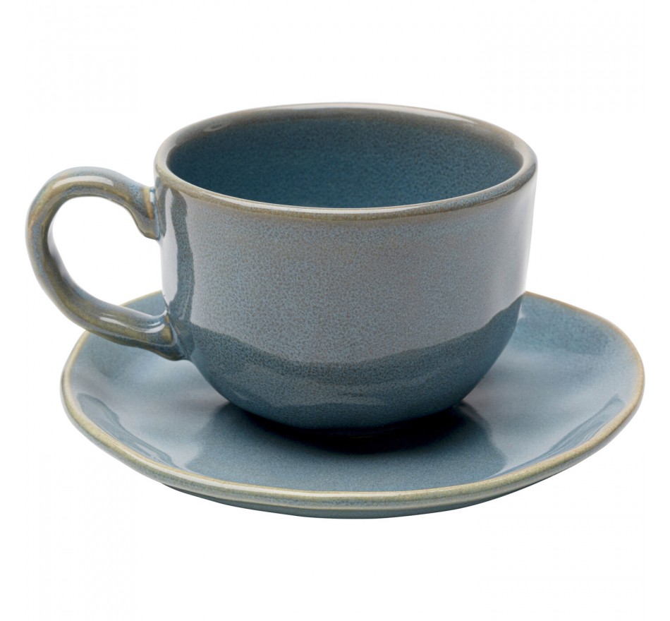 Tasses à café Organic bleues set de 4 Kare Design Tasses à café Organic bleues set de 4 Kare Design